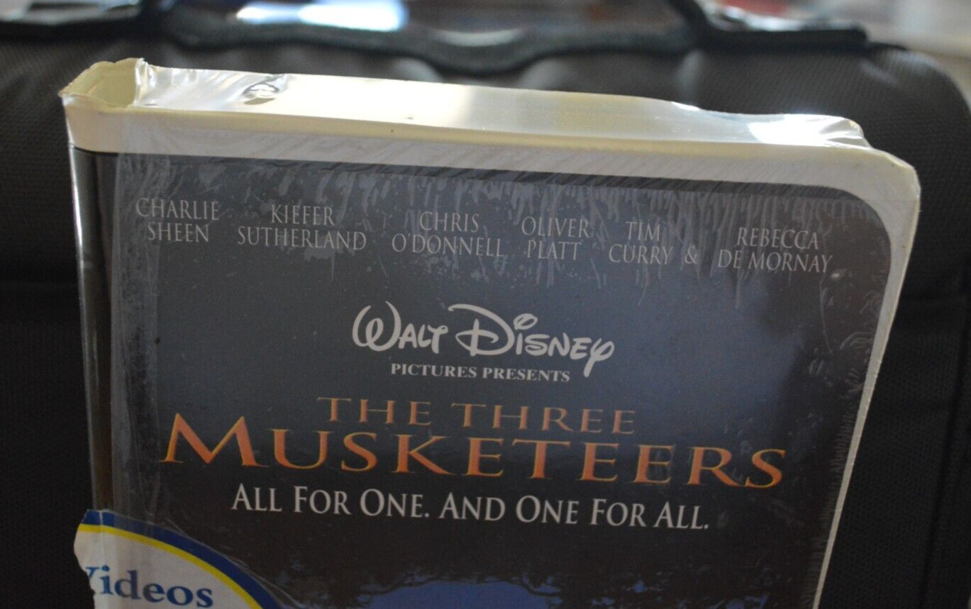 The Three Musketeers (VHS, 1994) New #2524 Read Below