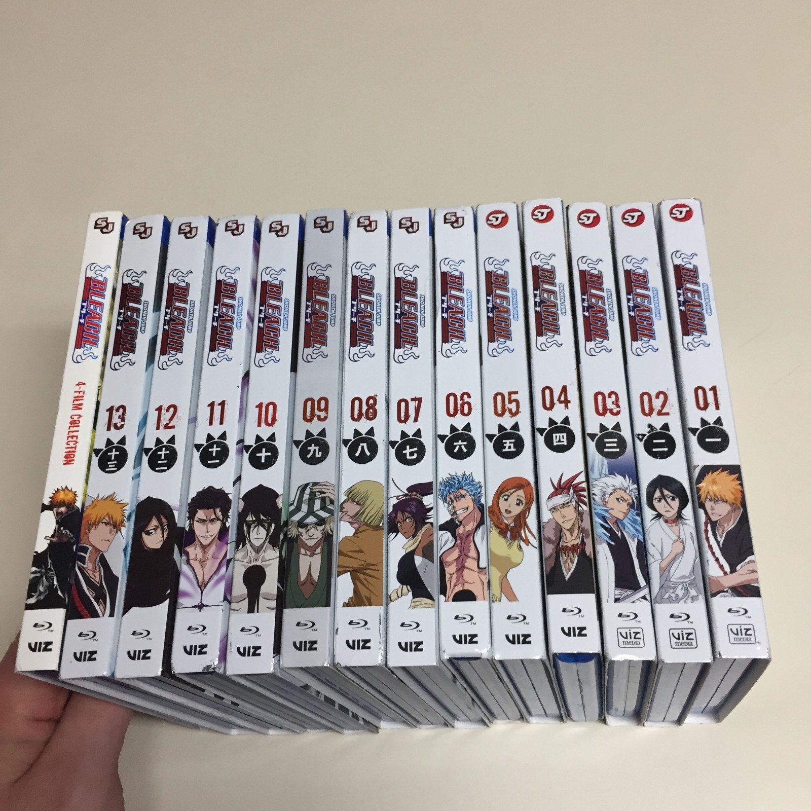 Bleach Complete Series Blu-Ray English Dub/Sub Sets 1-13 + Movies Anime