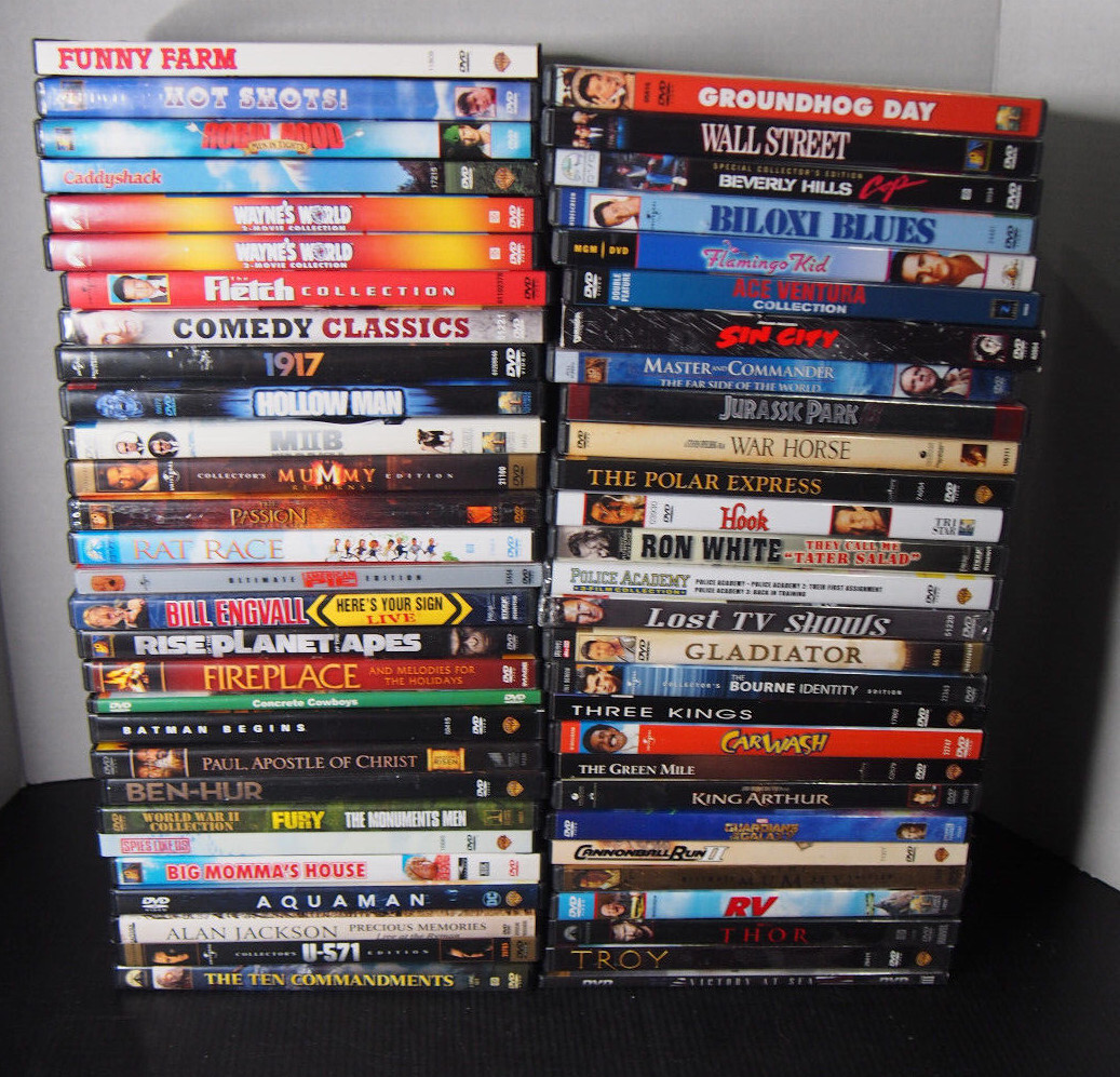 80’s / 90’s / 00’s You Pick ($2.00 Each) – DVD Lot – ($4.98 COMBINED/.75 Additio