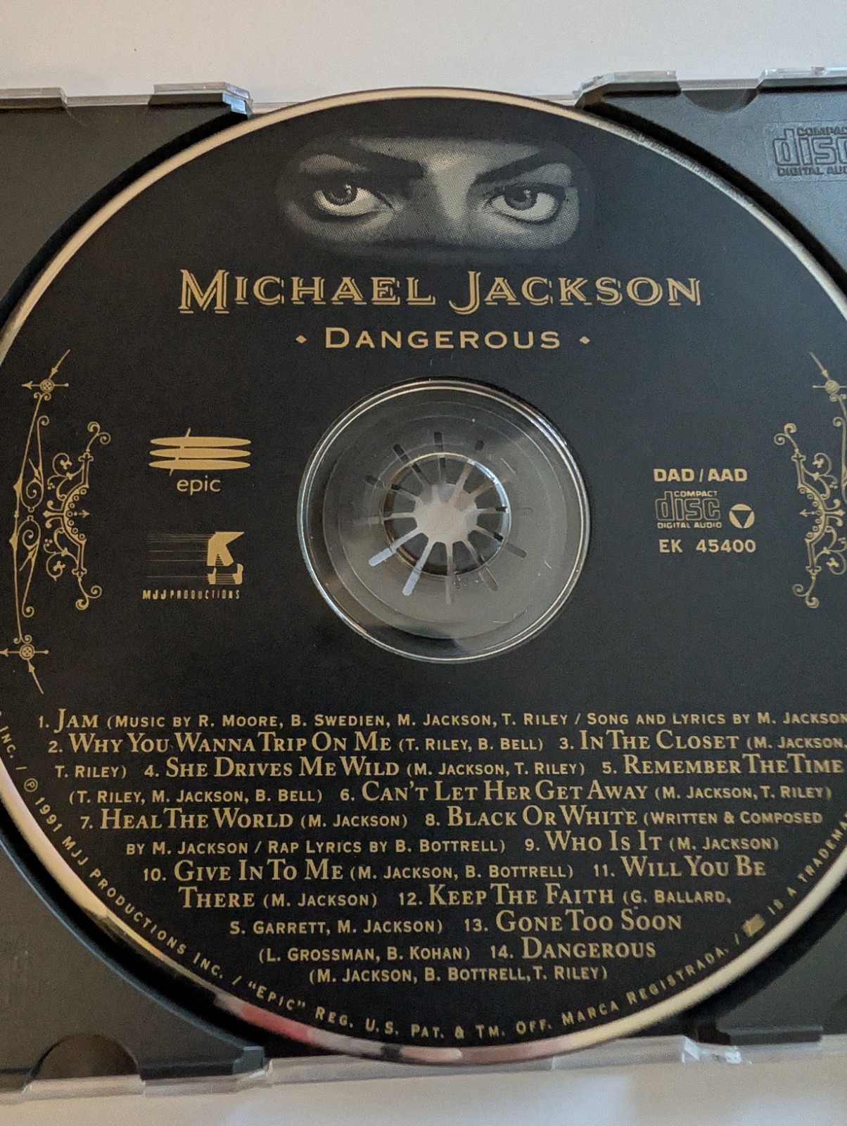 Michael Jackson Dangerous: The Short Films DVD Dolby 5.1 Dangerous DVD Lot