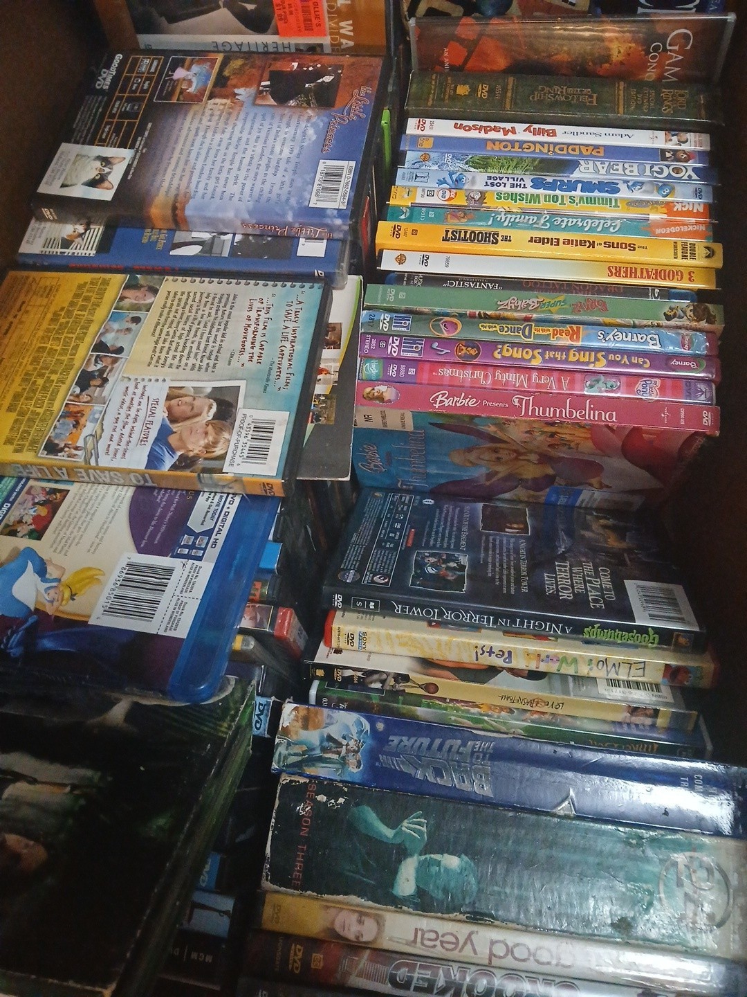 Huge Lot of 50 Random DVDs Movies Bulk Wholesale Bundle Mixed Genres