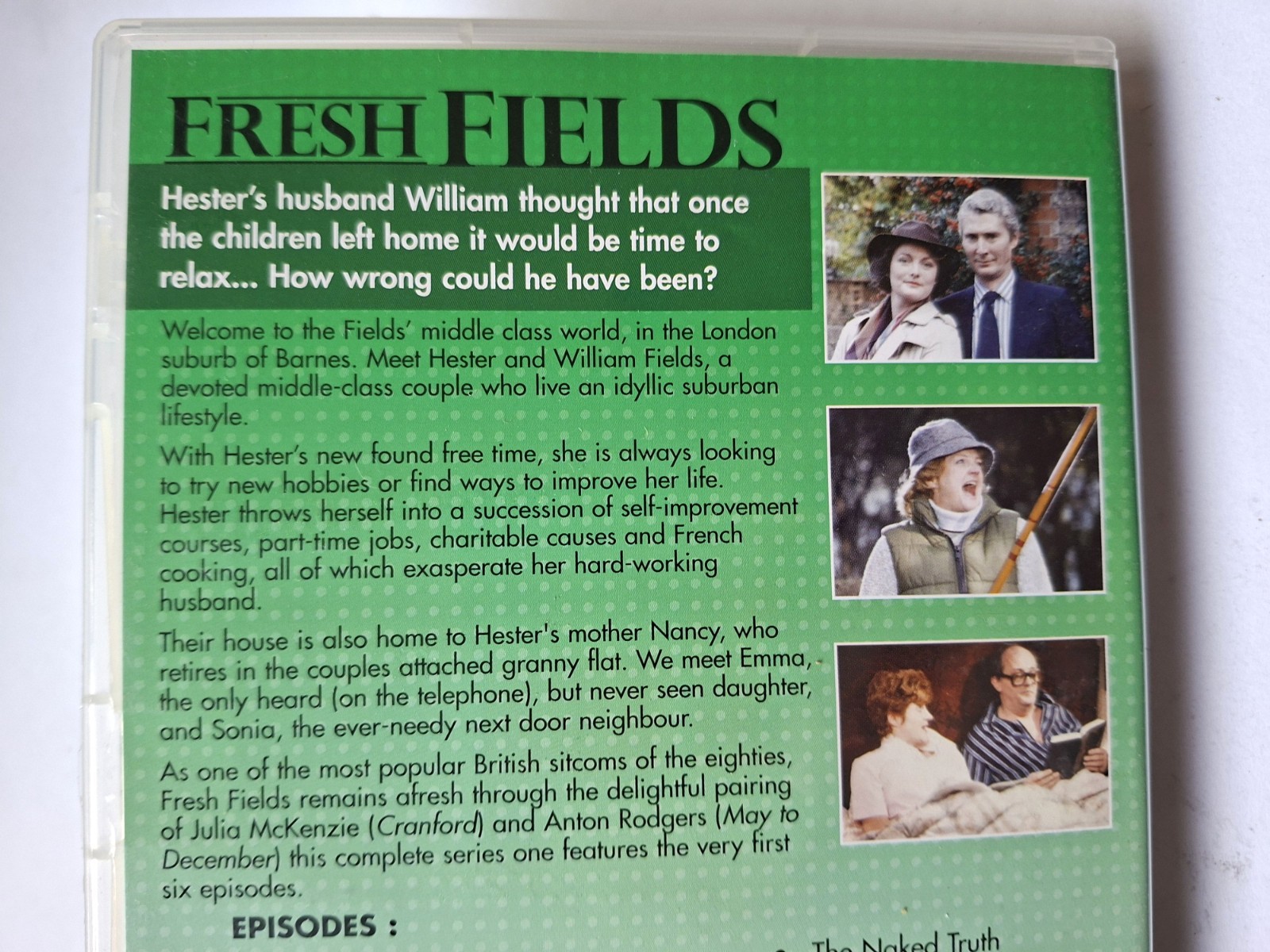 Fresh Fields : Complete Series 1 [Region 4 DVD] FREE Next Day Post from NSW