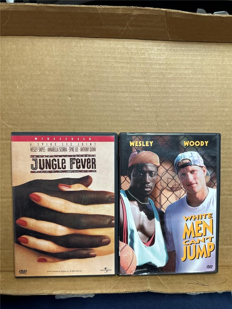 Wesley Snipes DVD Lot of 2 – Jungle Fever, White Men Can’t Jump