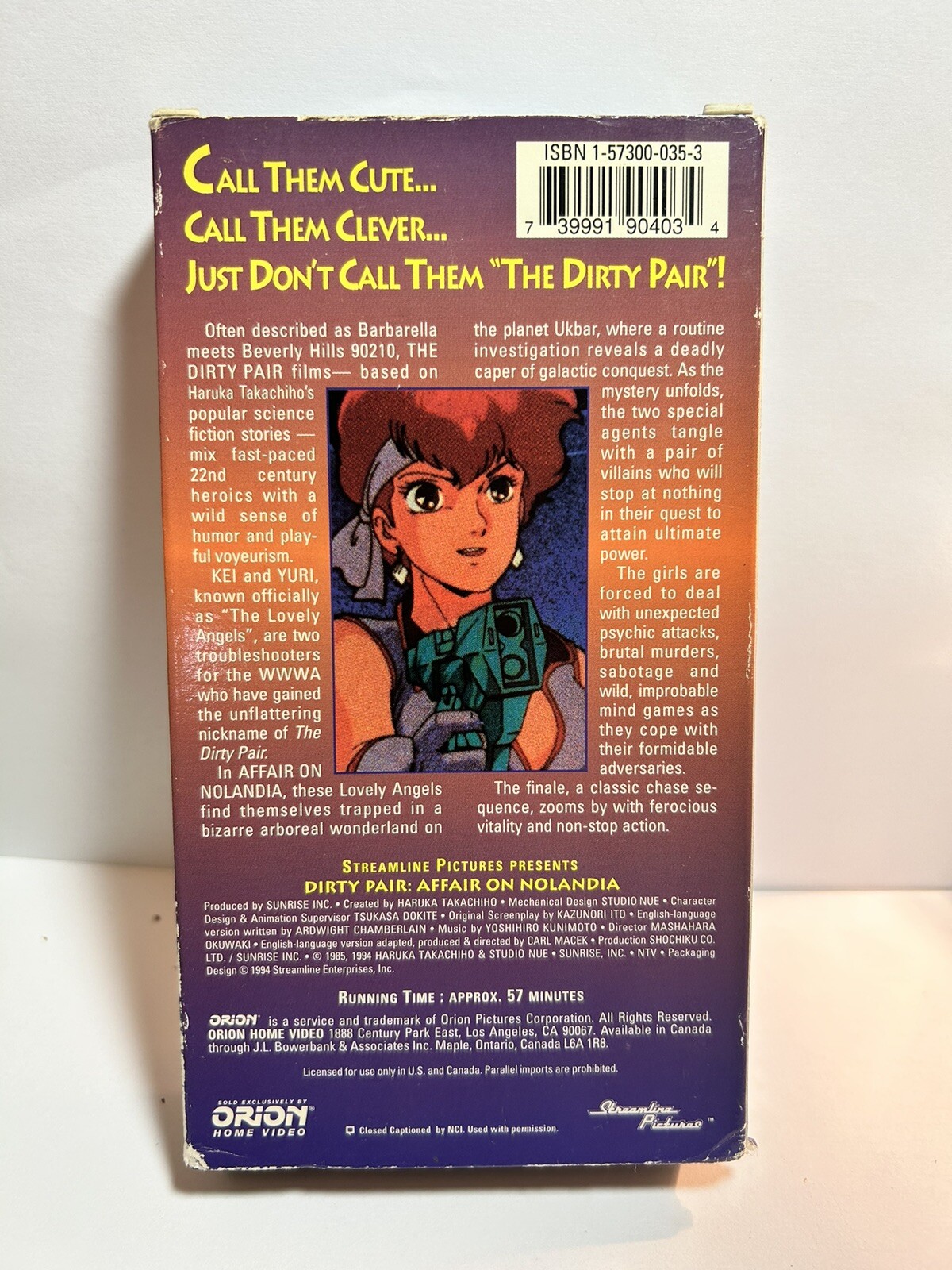 7 RARE Anime Manga 80s VHS Tapes Dirty Pair Patlabor Dark Warrior Devil Hunter +