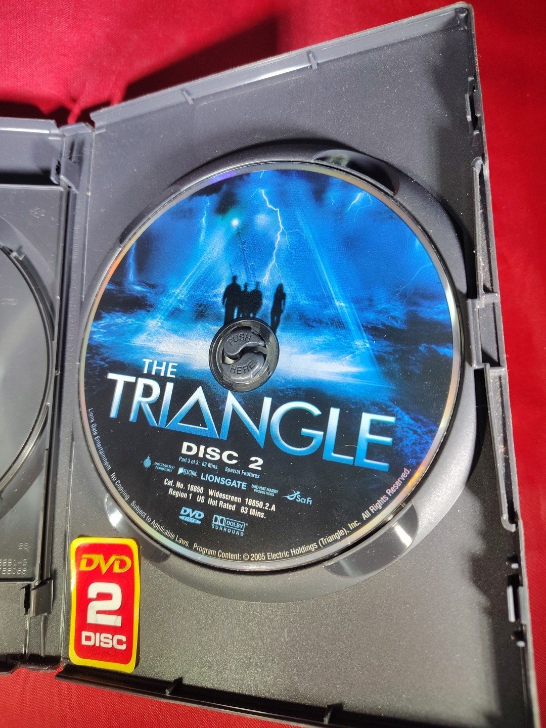 The Triangle (DVD, 2006, 2-Disc Set, Lenticular)