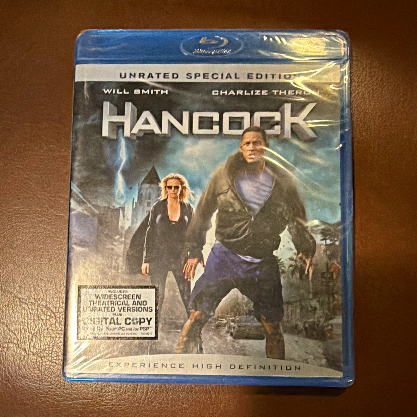 Hancock Blu-ray Unrated Special Edition Will Smith Charlize Theron Peter Berg