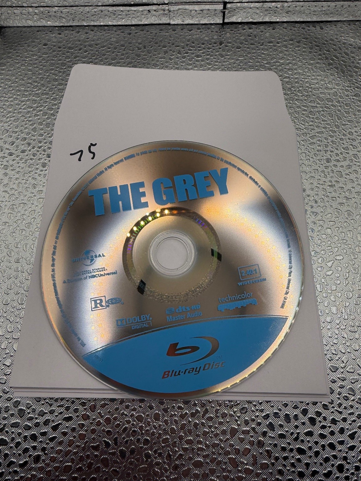 The Grey Blu-ray (2012) Liam Neeson Joe Carnahan Thriller Survival
