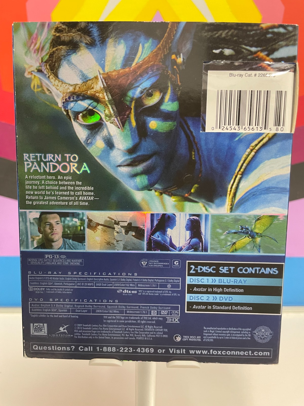 Avatar (Blu-ray / DVD Combo 2009) w/slipcover