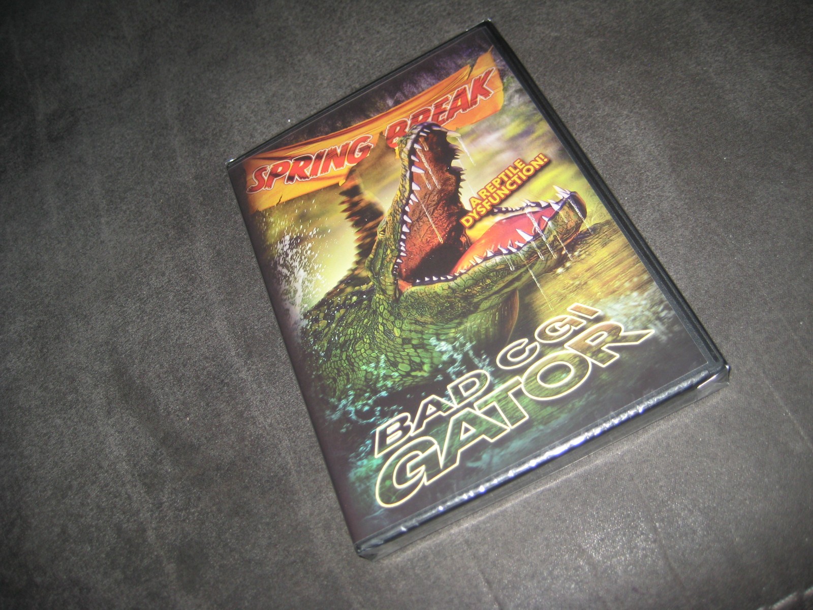 BAD CGI GATOR (DVD 2023) BRAND NEW – NOT RATED – WIDESCREEN – HORROR