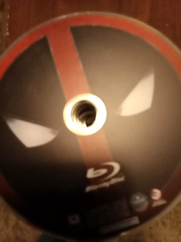DEADPOOL BLU RAY DISC ONLY USED TESTED FREESHIP NOTRACKING