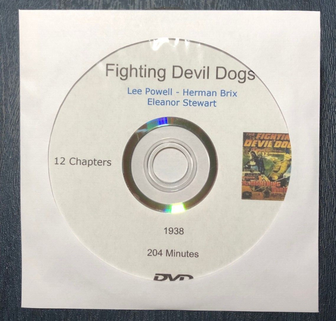 Fighting Devil Dogs – Cliffhanger Movie Serial DVD Lee Powell Herman Brix