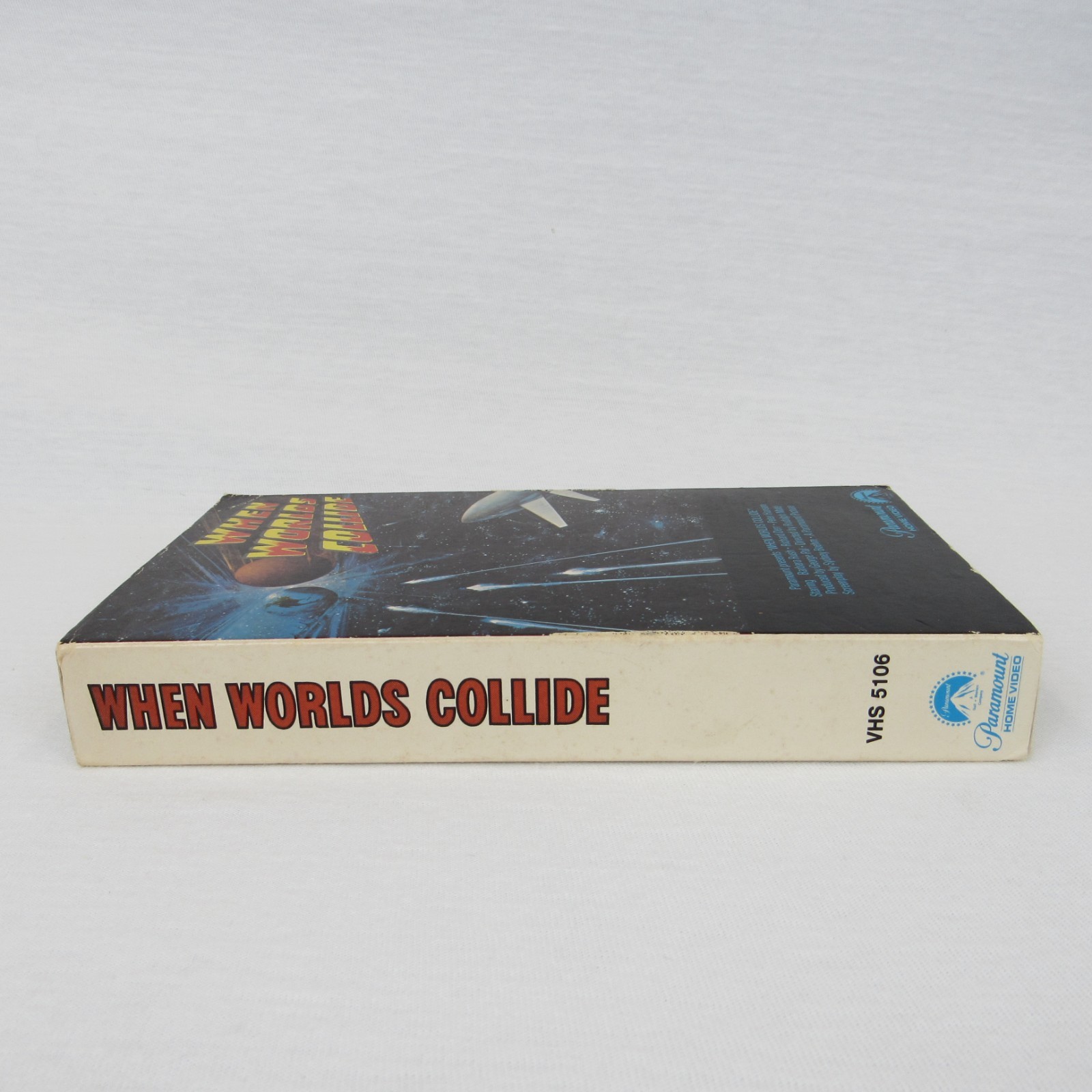When Worlds Collide VHS 1981 Sci-Fi HTF Paramount Gatefold Book Box 5106