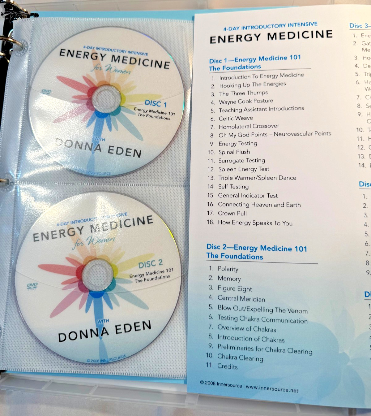 Energy Medicine for Women- dvd course- Donna Eden-Hormonal-fertility-weight