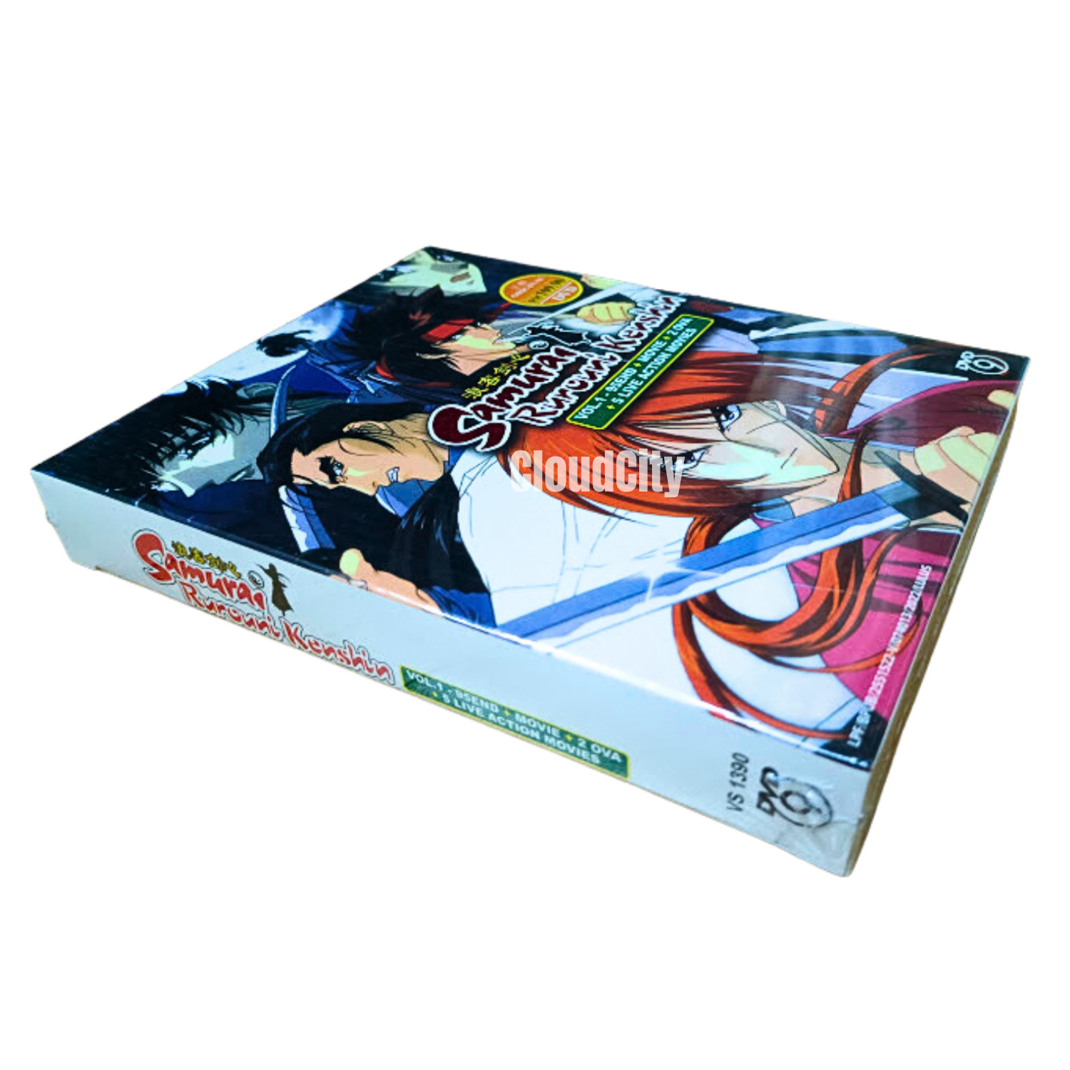 Samurai Rurouni Kenshin Vol 1-95 + Movie +2 OVA +3 Live Action Movie DVD Eng Sub