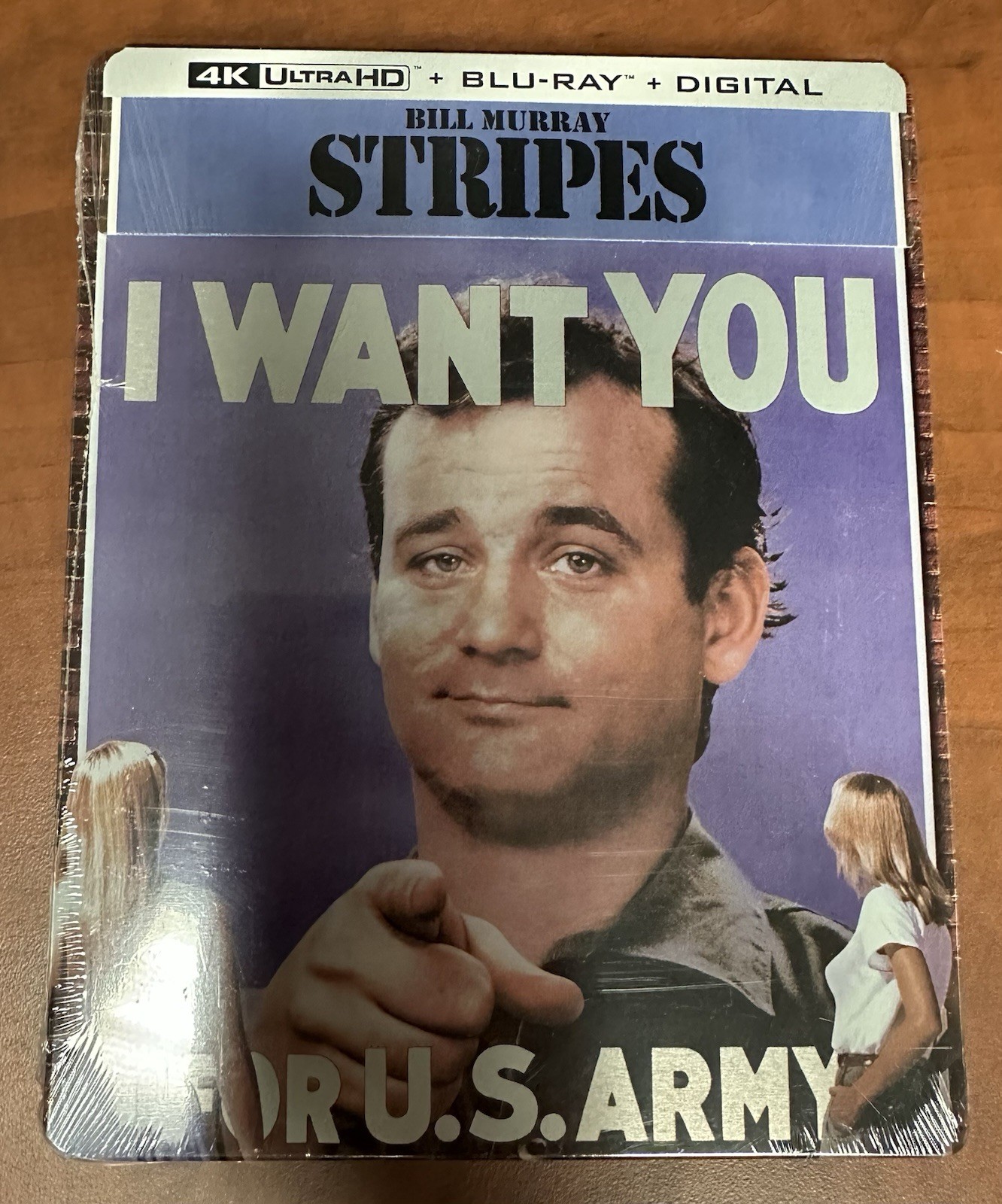 Stripes [4K UHD + Blu-ray + Digital] Limited Edition Steelbook, New/Sealed