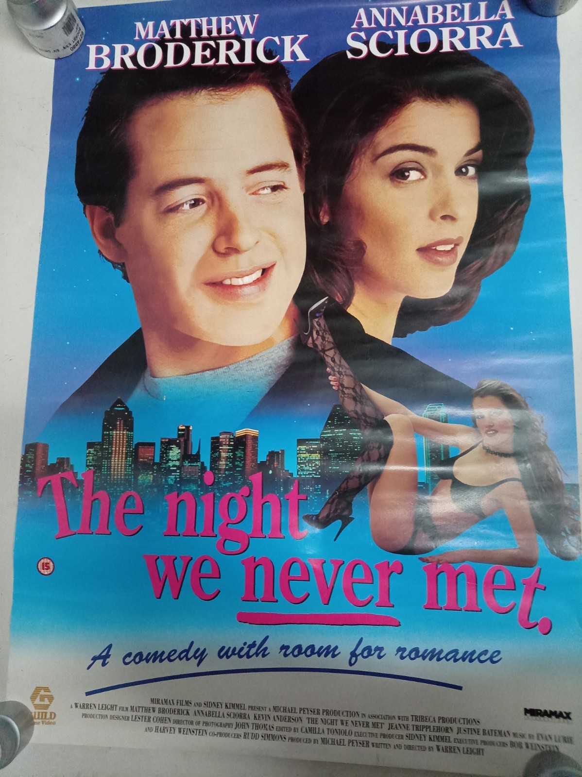 The Night We Never Met Poster 1990