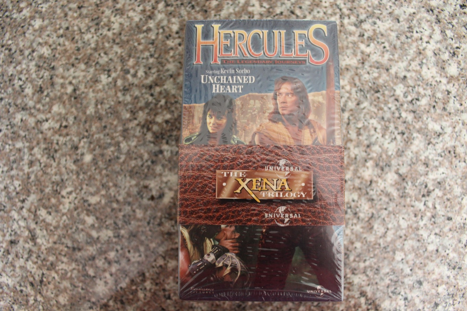 Hercules The Xena Trilogy Set of 3 VHS Tapes Kevin Sorbo Lucy Lawless NEW SEALED