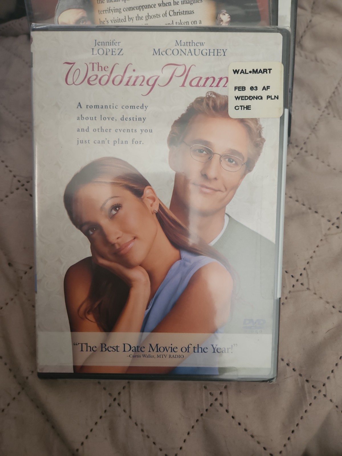 The Wedding Planner (DVD, 2001) BRAND NEW FACTORY SEALED