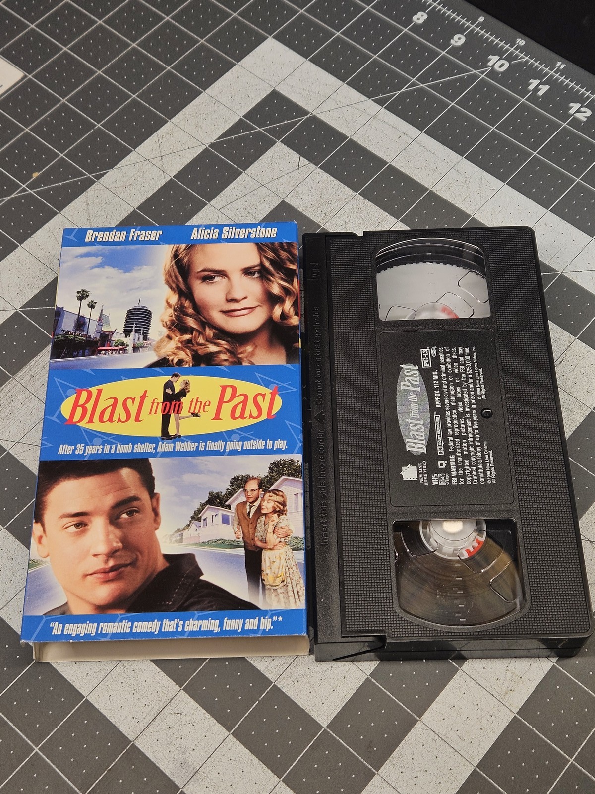 Blast from the Past VHS Brendan Fraser Alicia Silverstone 1999 Comedy PG-13