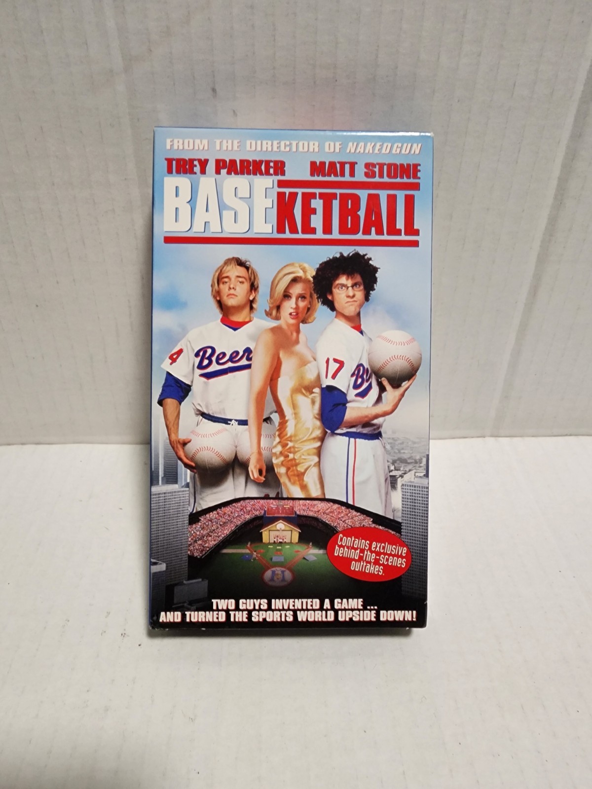 BASEKETBALL VHS Universal 1998 Trey Parker Matt Stone Comedy