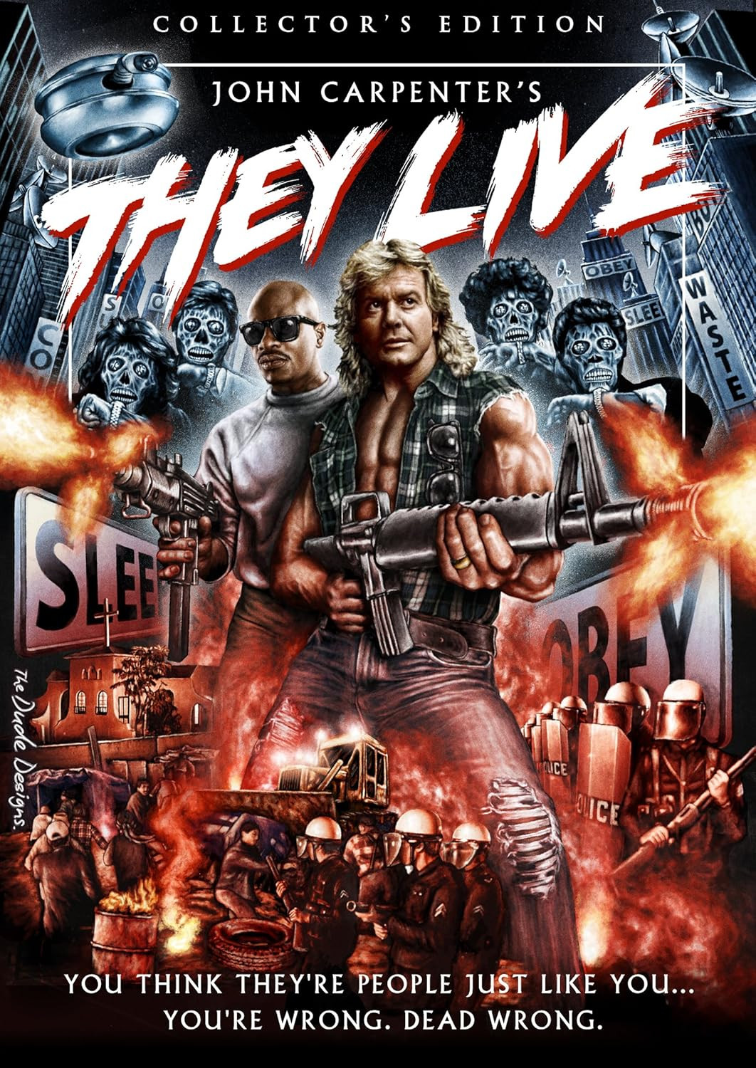 They Live DVD Collectors Edition John Carpenter Roddy Piper Cult Sci-Fi Movie 19