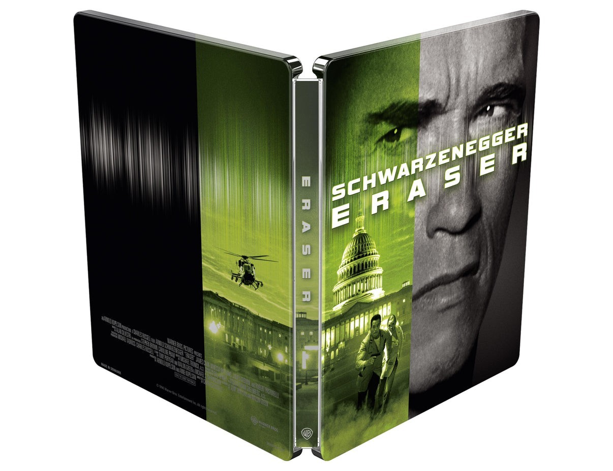 ERASER[LIMITED COLLECTOR’S EDTION STEELBOOK](4K UHD+BLU-RAY REGION B)(UK IMPORT)