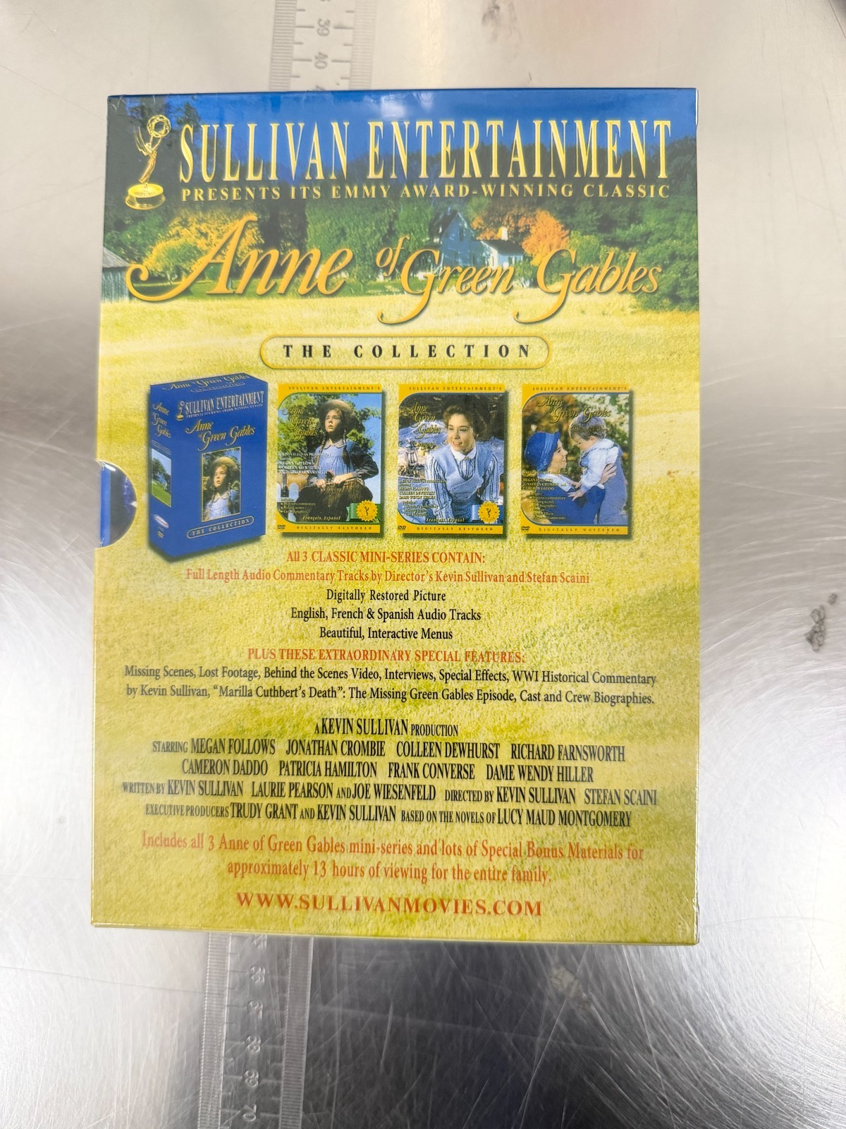Anne Of Green Gables – THE COLLECTION (3-Disc Box Set) Region 1 (DVD, 2005)