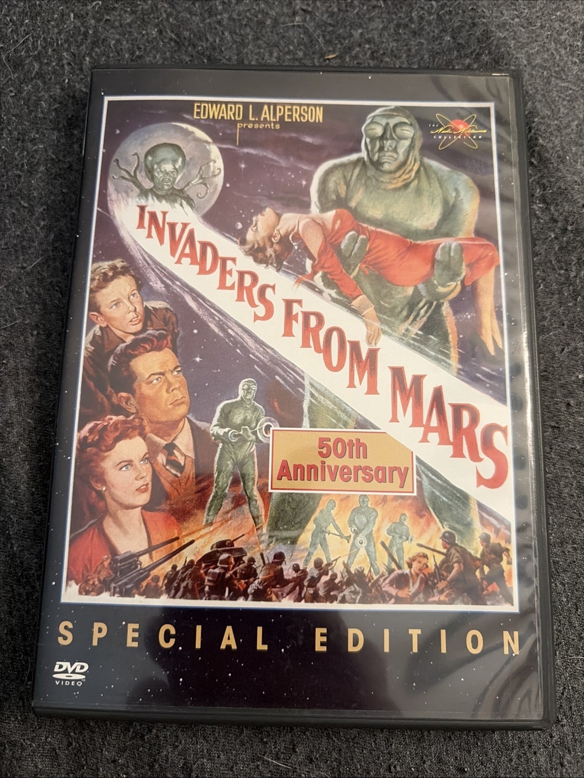 Invaders From Mars DVD 1953 Arthur Franz Helena Carter Sci-Fi Rare