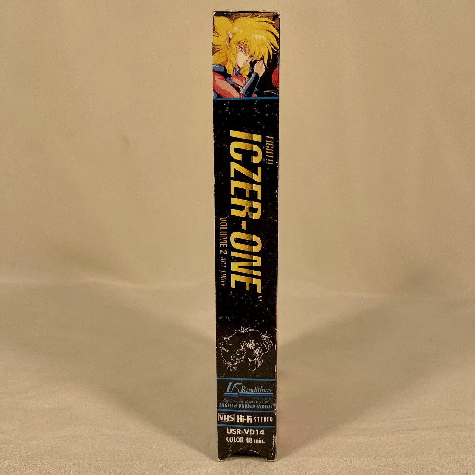 Fight!! Iczer-One Vol. 2 Act 3 VHS Anime 1992 English Dubbed