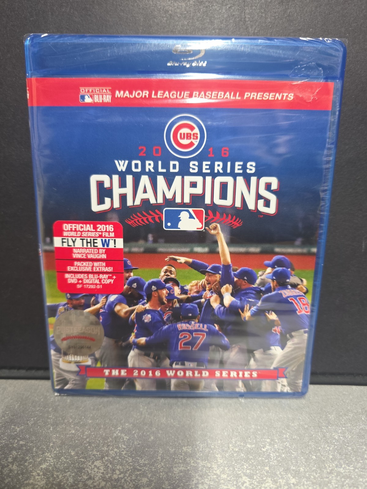 2016 World Series Champions Chicago Cubs Blu-Ray 2-Disc Set NEW Sealed MLB