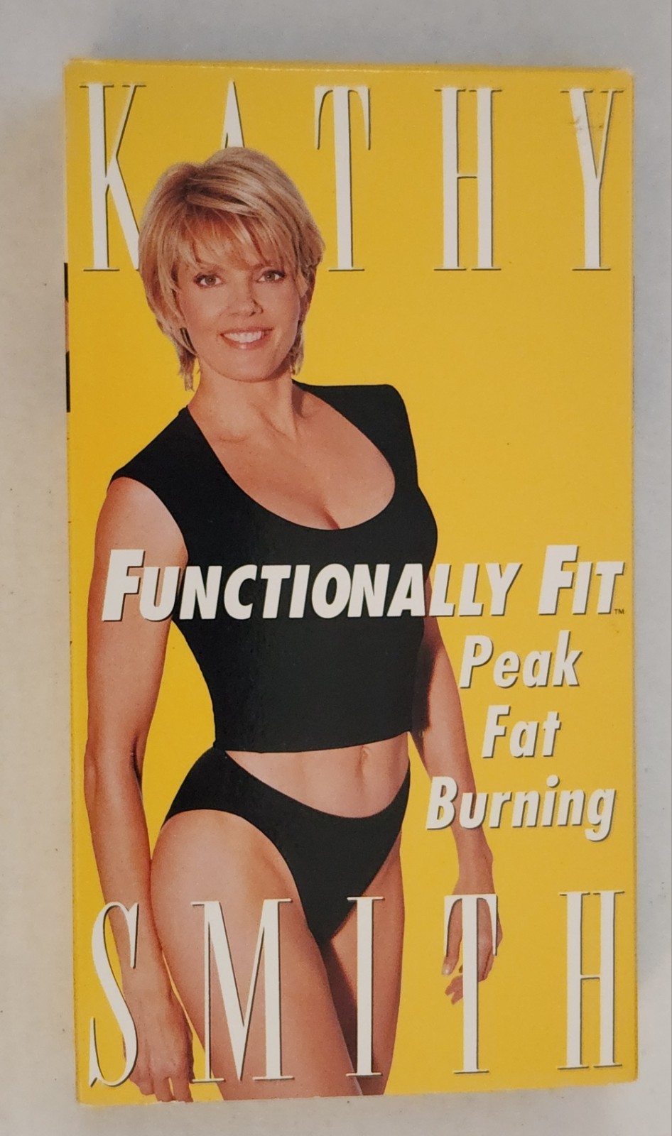 Kathy Smith Functionally Fit Peak Fat Burning VHS Exercise Workout 1996 40 min.