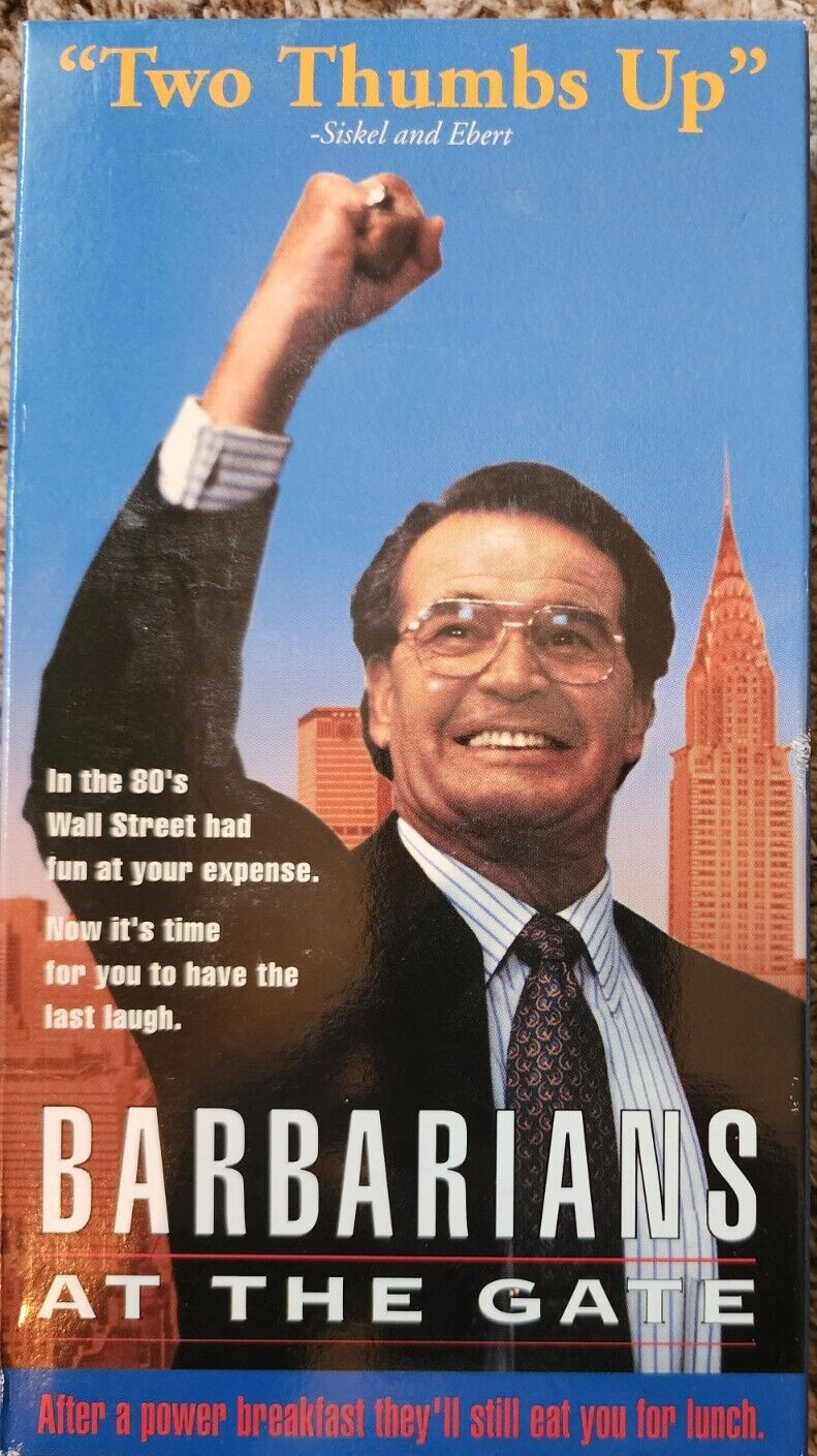 Barbarians at the Gate starring James Garner (VHS, 1993)