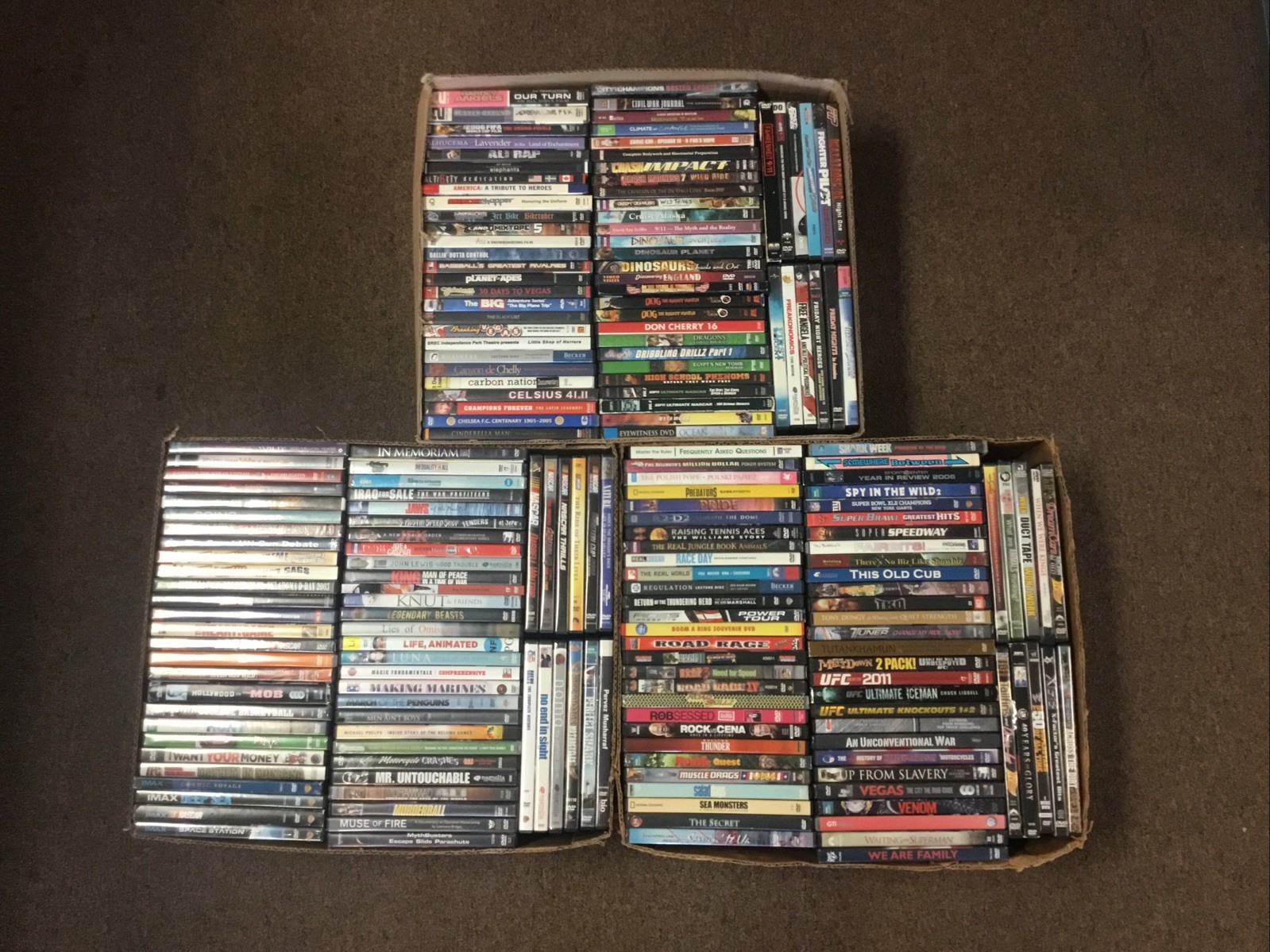 SPECIAL INTEREST / DOCUMENTARY / SPORTS – You Pick DVD Lot – ($1.99) Combine S&H