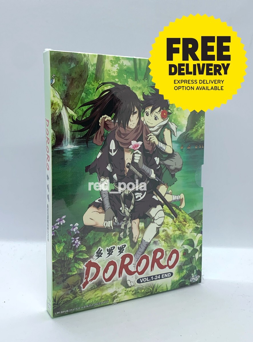 DVD Anime DORORO Complete TV Series (Vol. 1-24 End) English Dubbed All Region