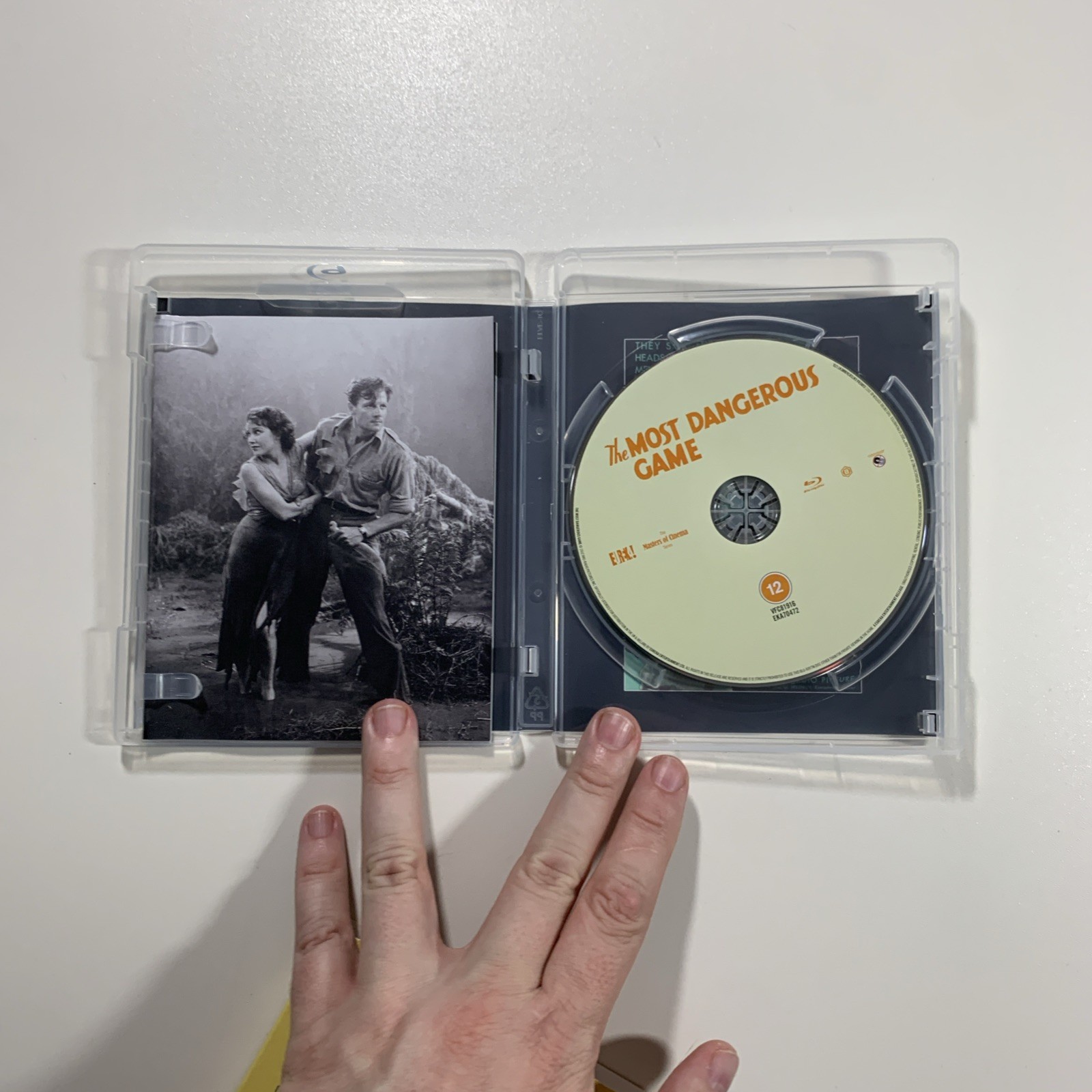 The Most Dangerous Game (1932) Eureka Limited Blu-ray w OOP Slipcover