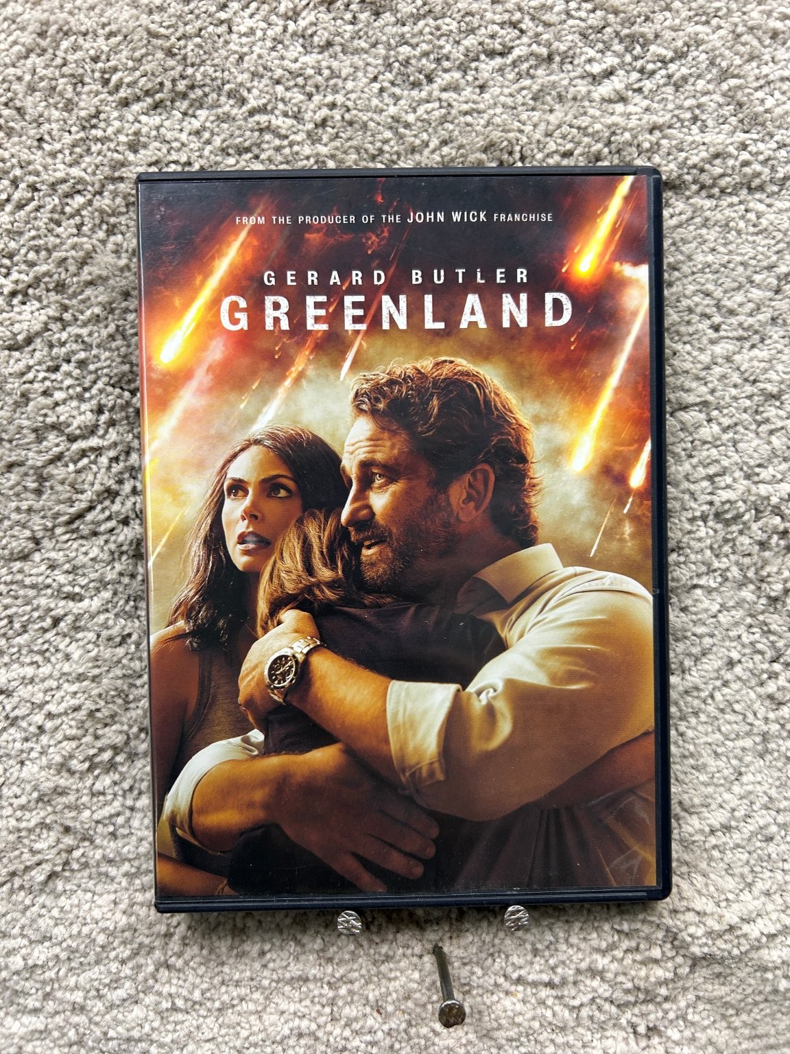 Greenland DVD 2020 Gerard Butler Ric Roman Waugh Disaster Thriller Bonus