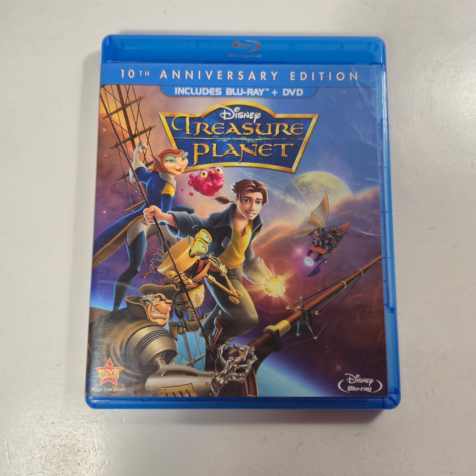 Treasure Planet: 10th Anniversary Edition (Blu-ray + DVD, 2002)
