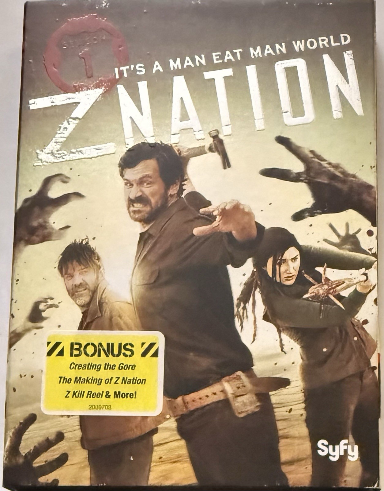 Z Nation Season 1, 2 & 3 NEW DVD Lot Of 3 SyFy Keith Allen Kellita Smith