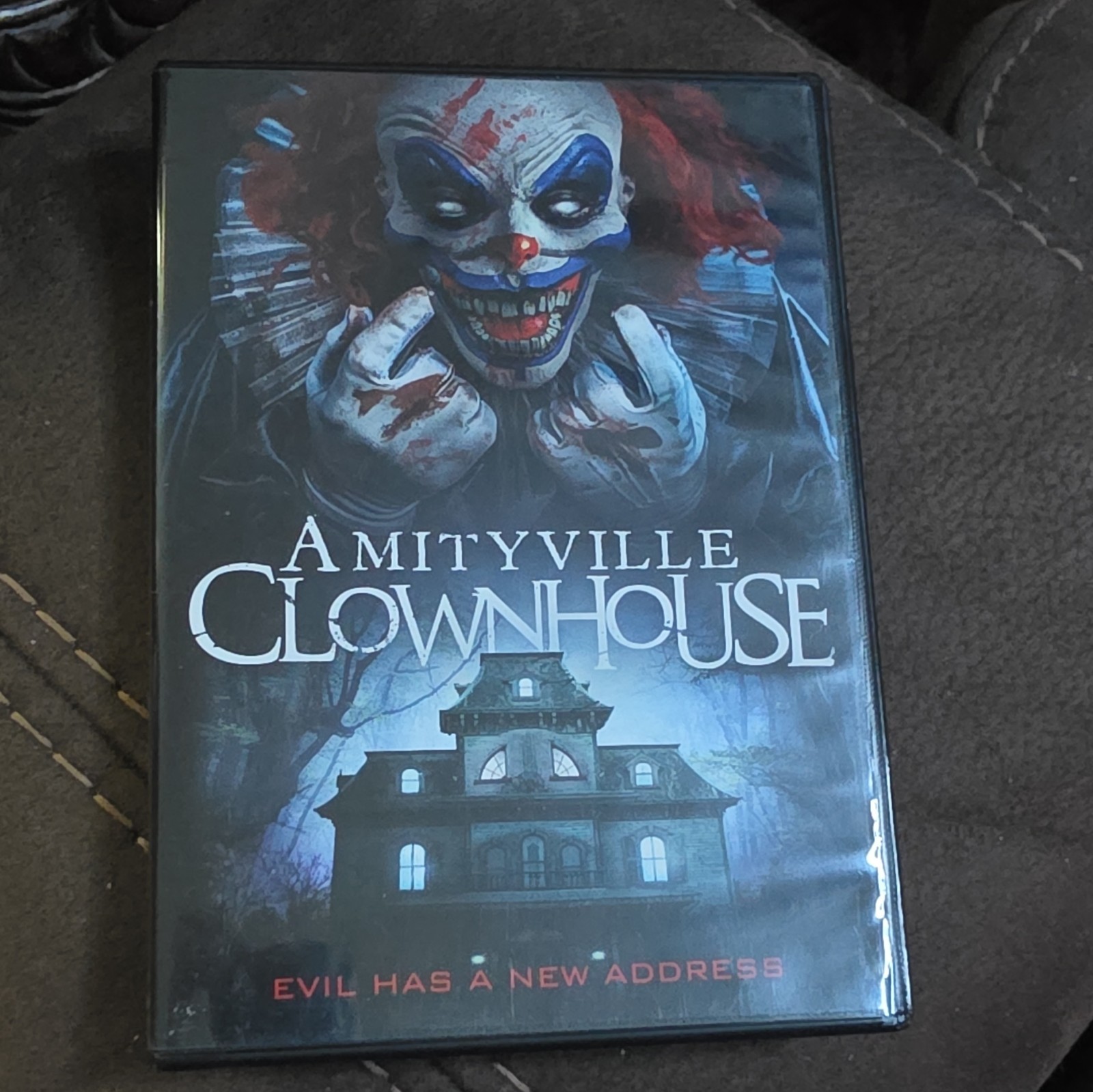 Wild Eye Releasing Amityville Clownhouse DVD 2019 Horror Mark Patton NR