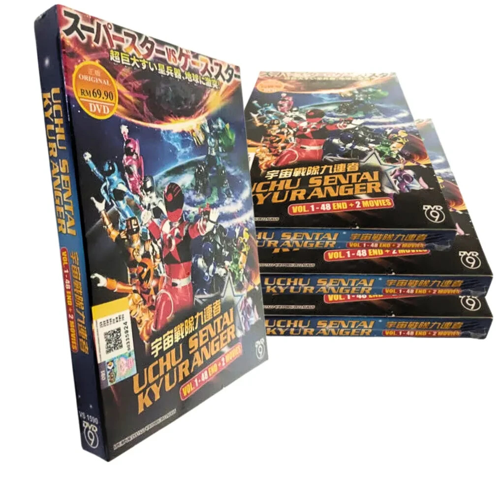 Anime DVD English Subtitle Uchu Sentai Kyuranger Vol.1-48 End + 2 Movies