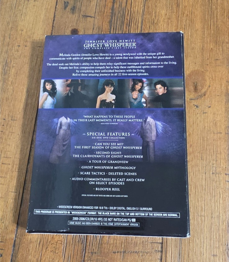 Ghost Whisperer 1st season complete dvd