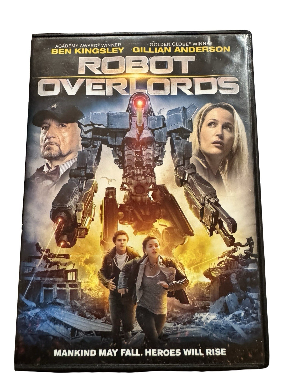 Robot Overlords DVD 2015 Ben Kingsley Gillian Anderson Sci-Fi PG-13