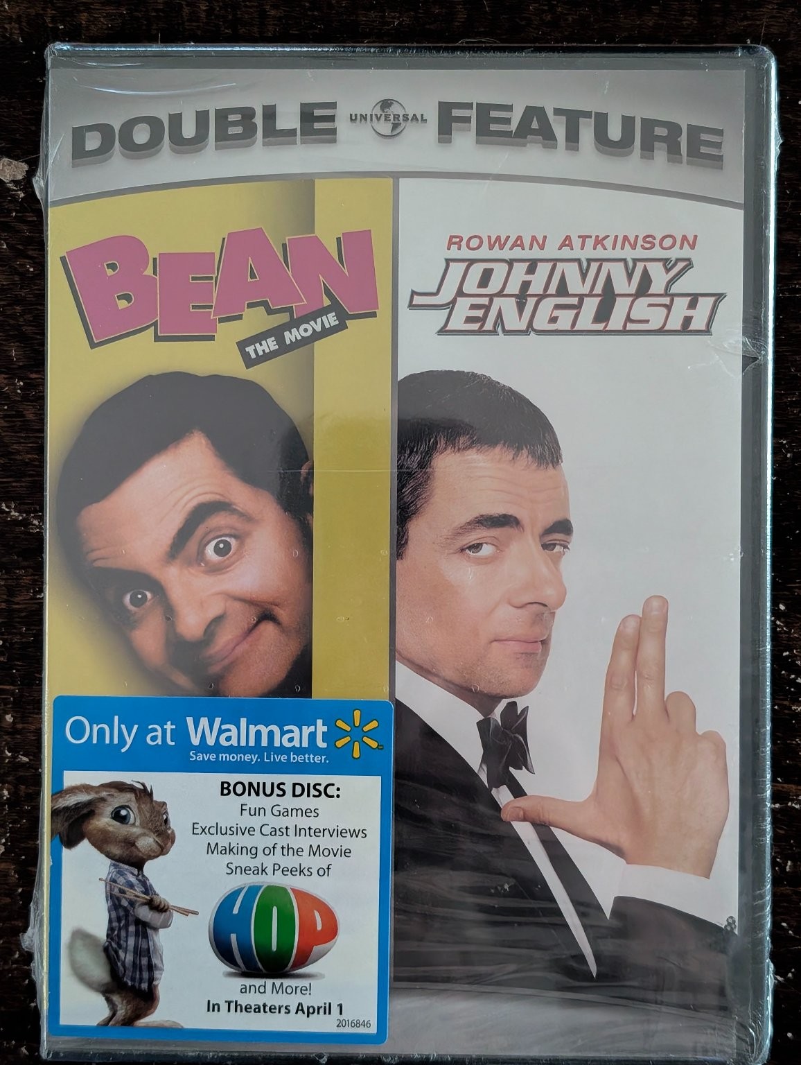 Bean The Movie / Johnny English DVD 2011 Double Feature Rowan Atkinson Bonus