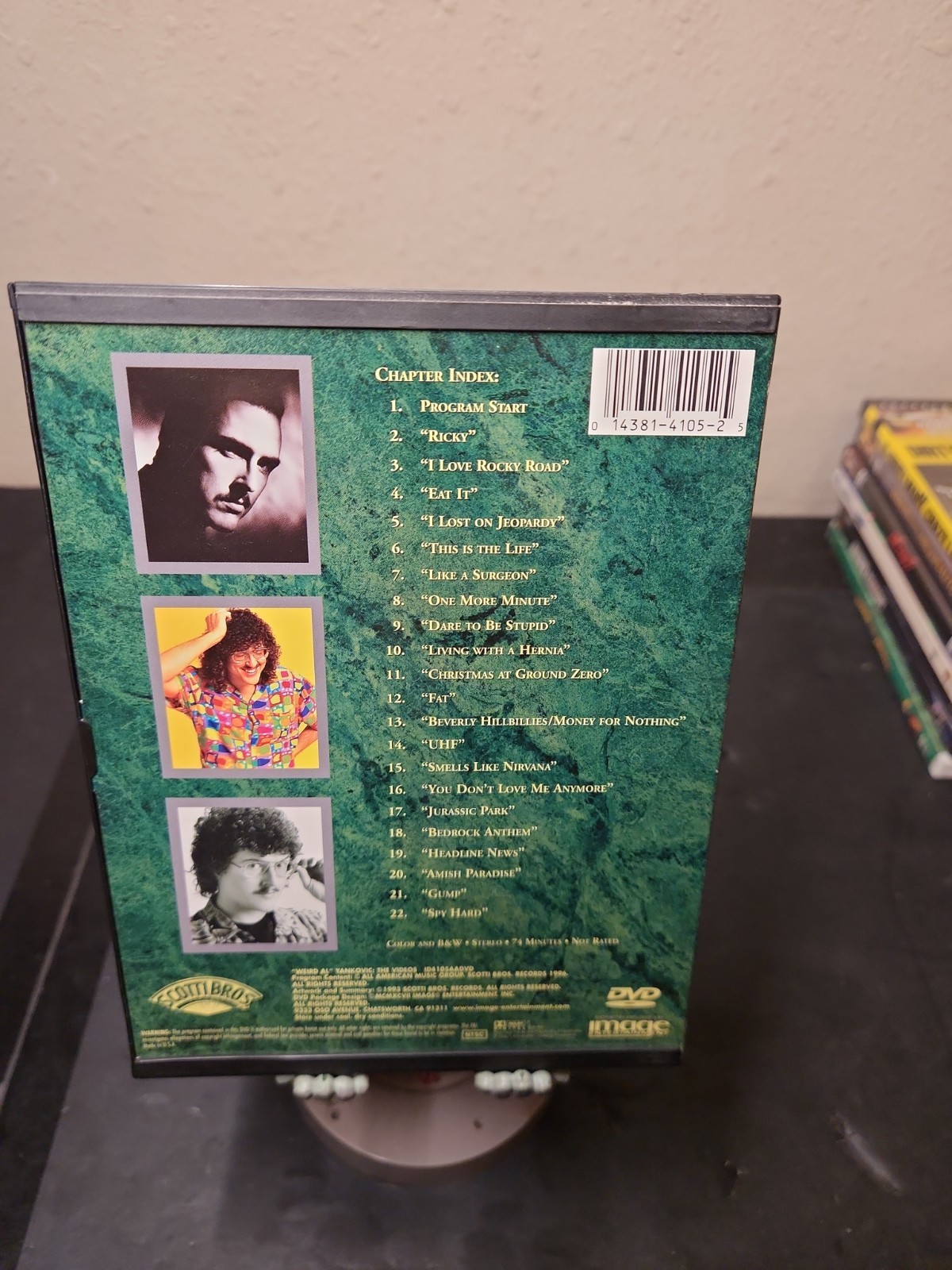 Weird Al Yankovic – The Videos (DVD, 1998) Free Shipping