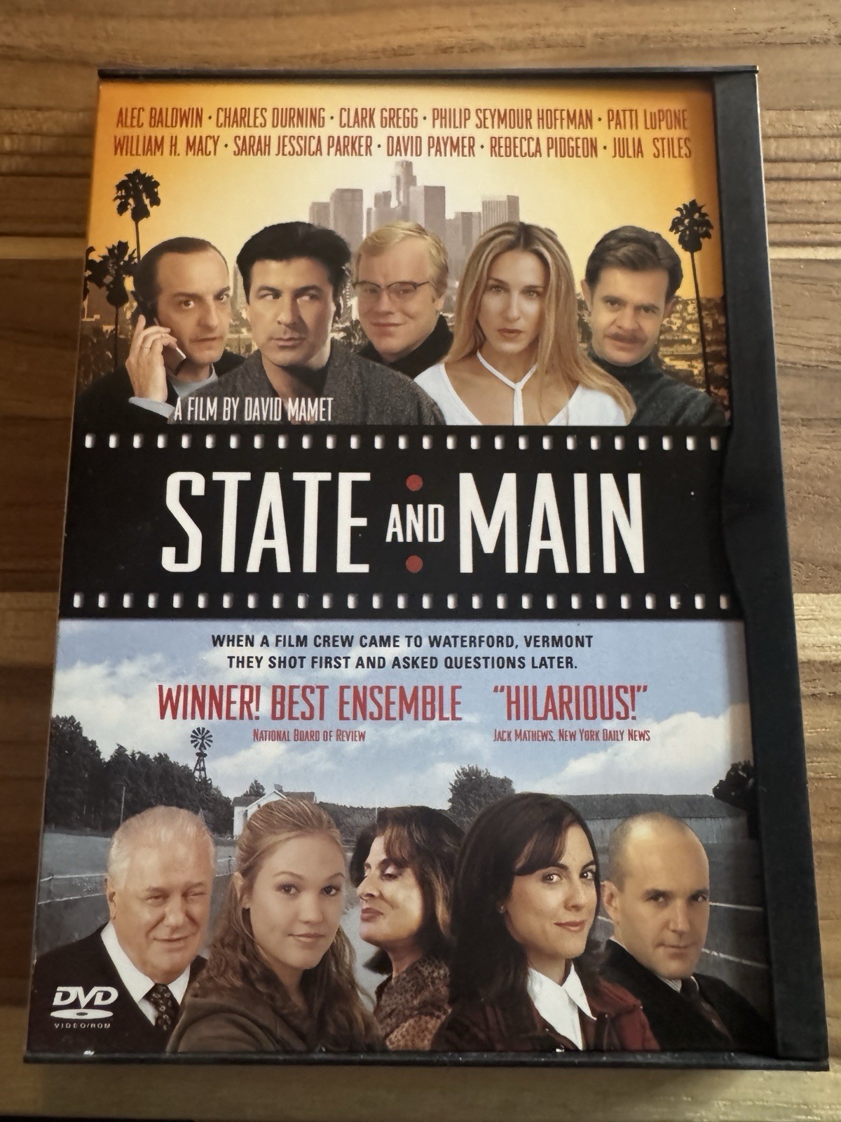 David Mamet’s STATE AND MAIN [DVD, 2001] Alec Baldwin, William H. Macy