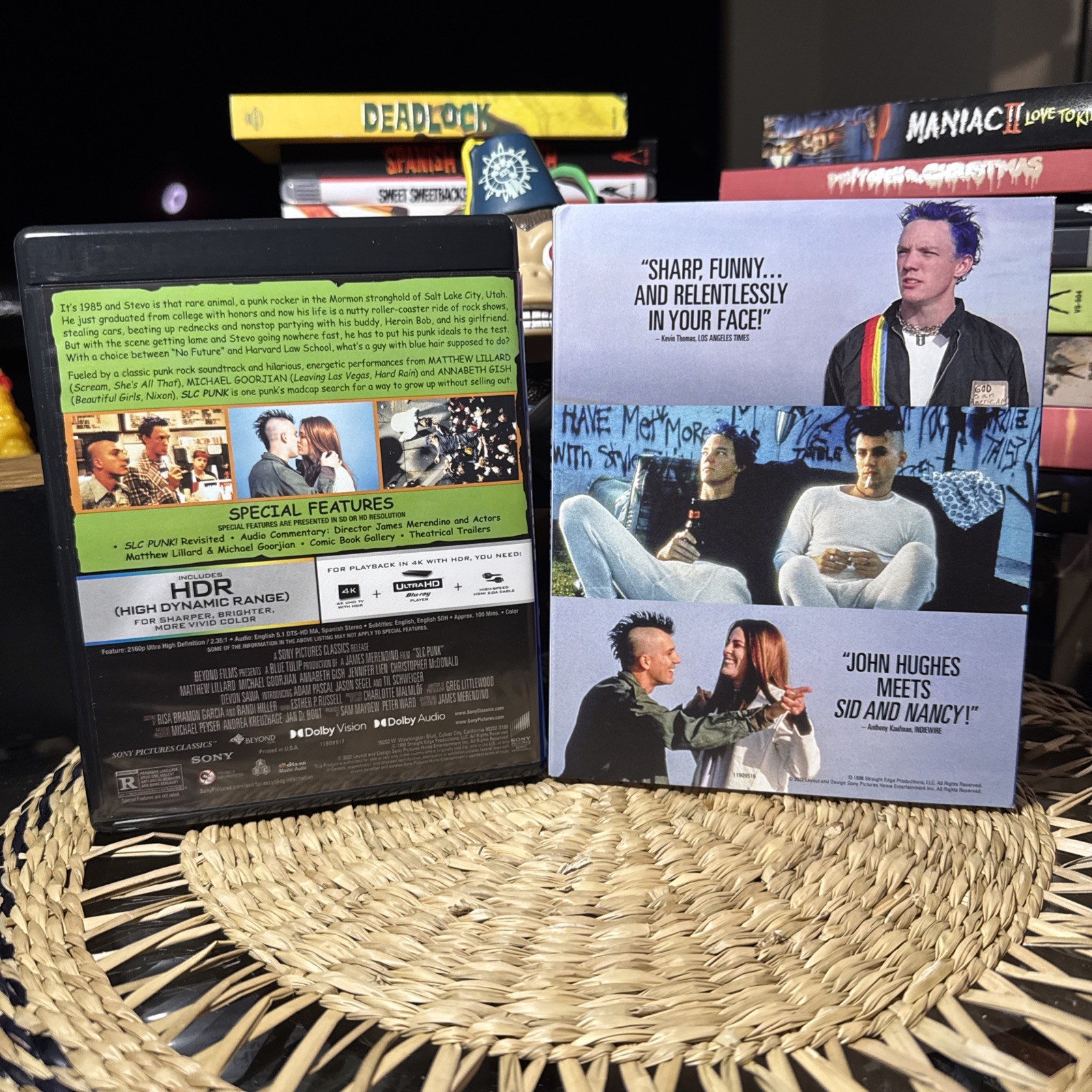 SLC Punk Sony Pictures Classics 4K UHD Slipcover