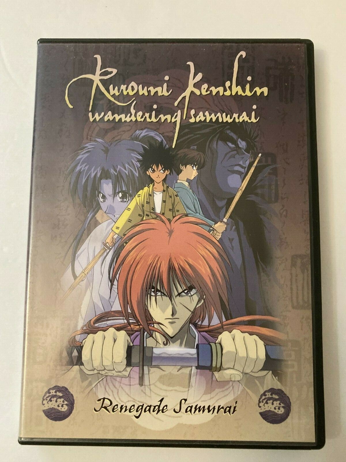 Lot of 10 Rurouni Kenshin Legends of Kyoto Wandering Samurai Anime DVD