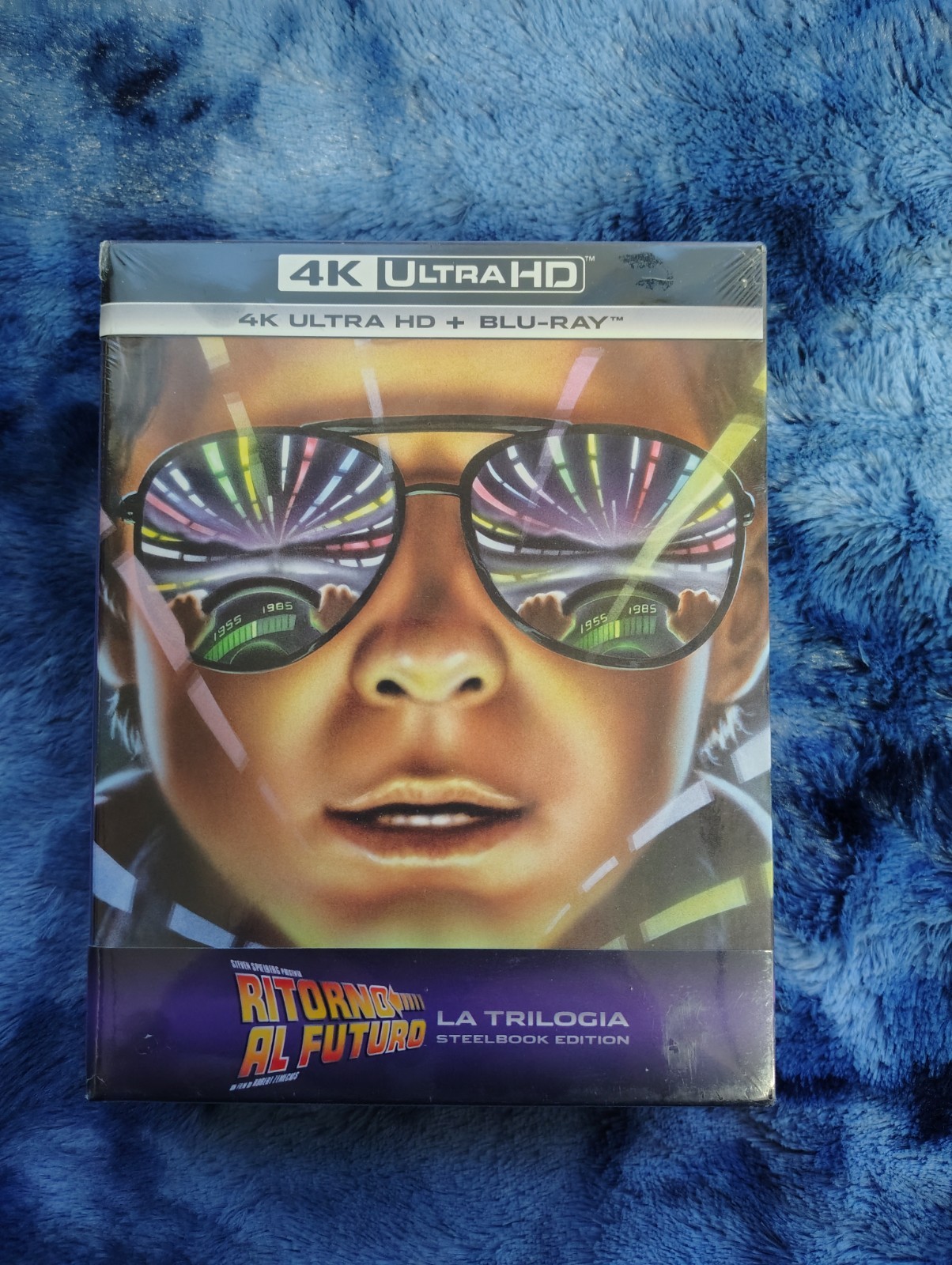 Back to the Future Trilogy 4K Steelbook – European IMPORT-NEW (Sealed)