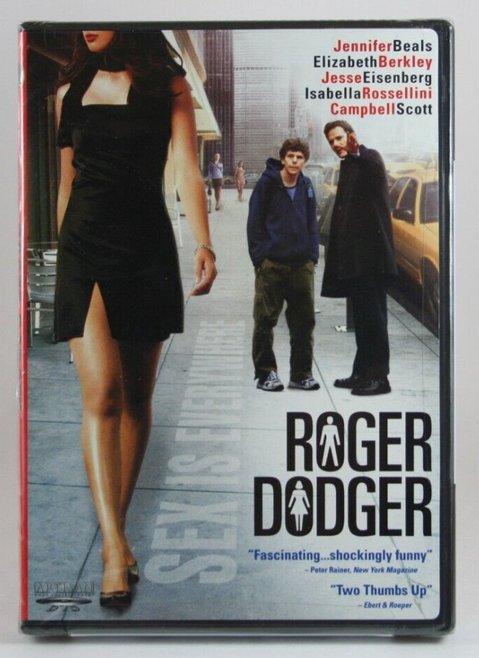 Roger Dodger DVD NEW Dylan Kidd Jesse Eisenberg Campbell Scott I Rossellini