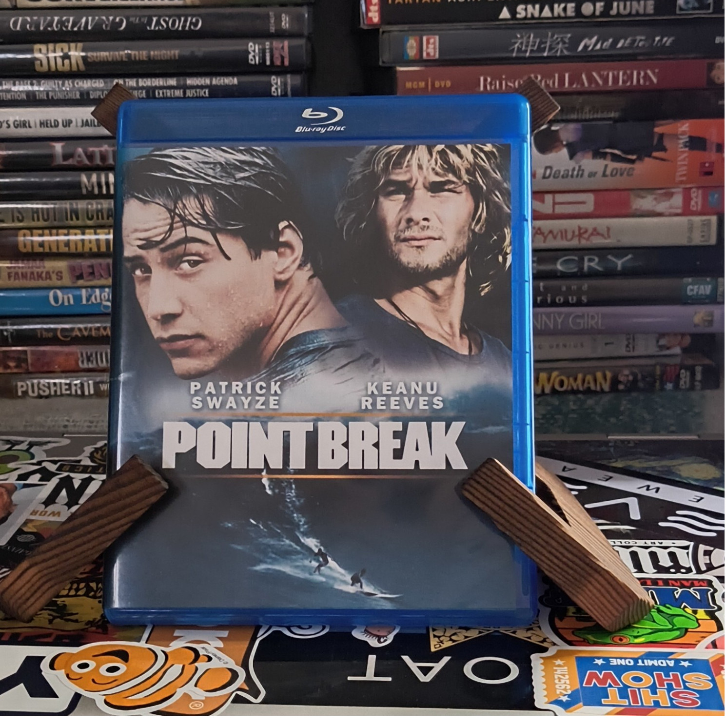 Point Break Blu-ray Disc, Keanu Reeves, Patrick Swayze, Action R 122 Min
